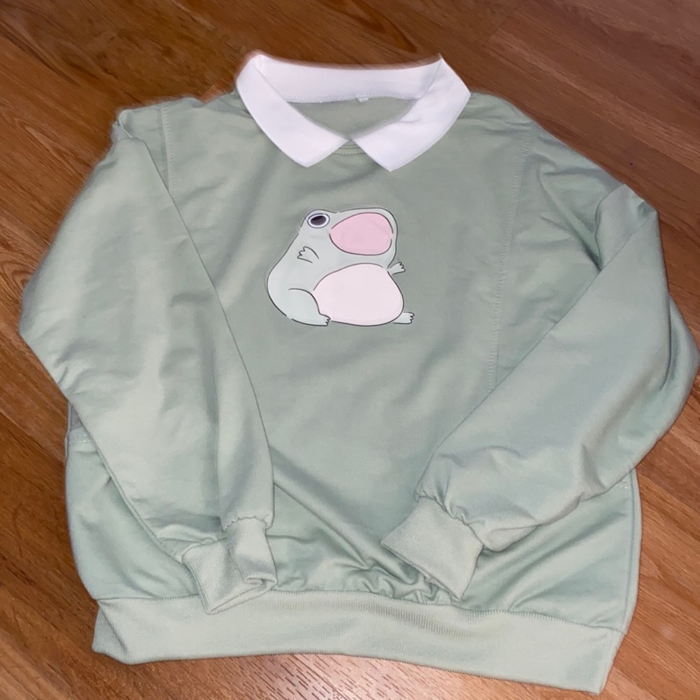 Green Frog Sweatshirt